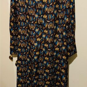 J. McLaughlin Multicolor Geometric Dress